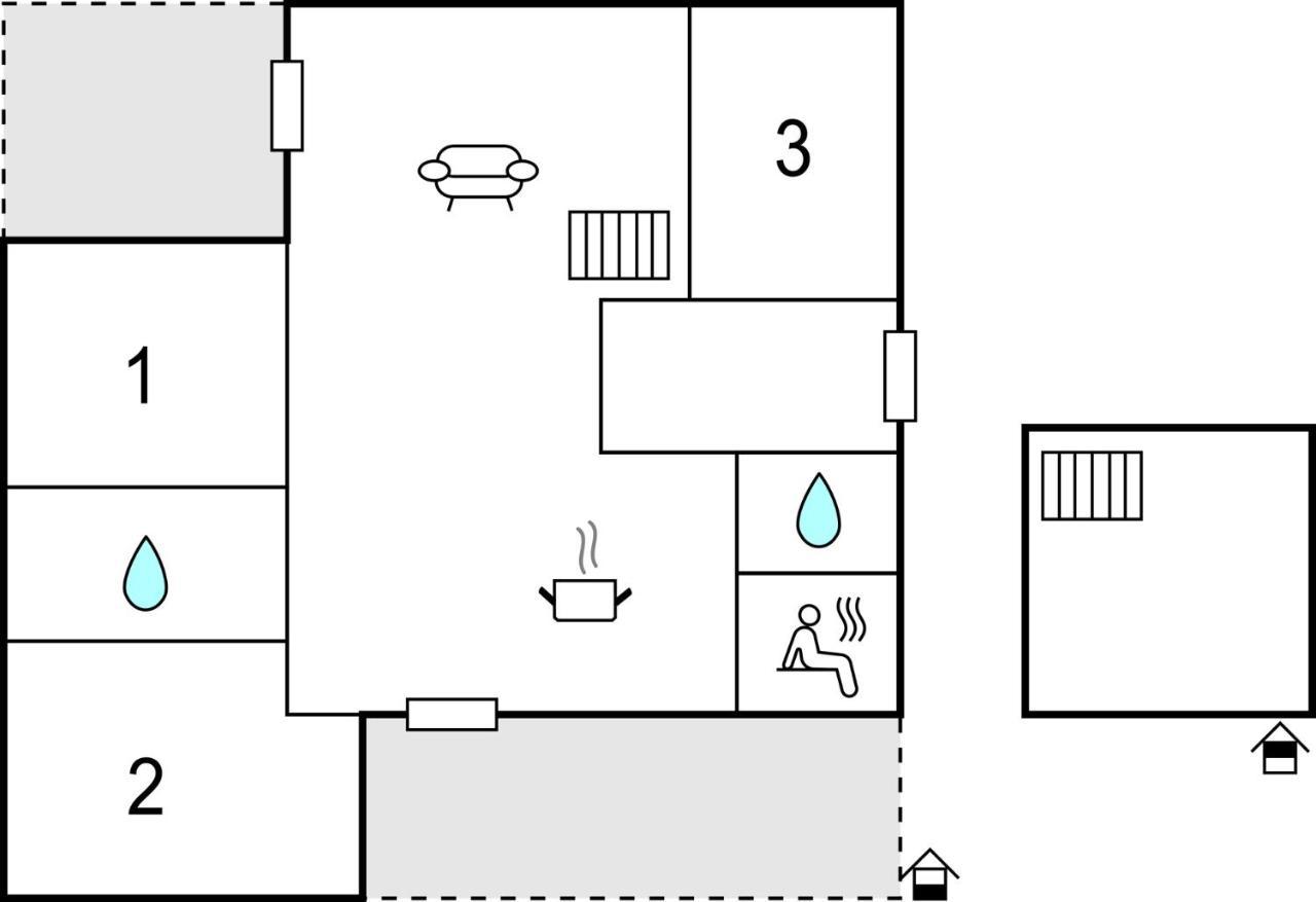 Stunning Home In Lembruch-Duemmer See With Wifi 外观 照片